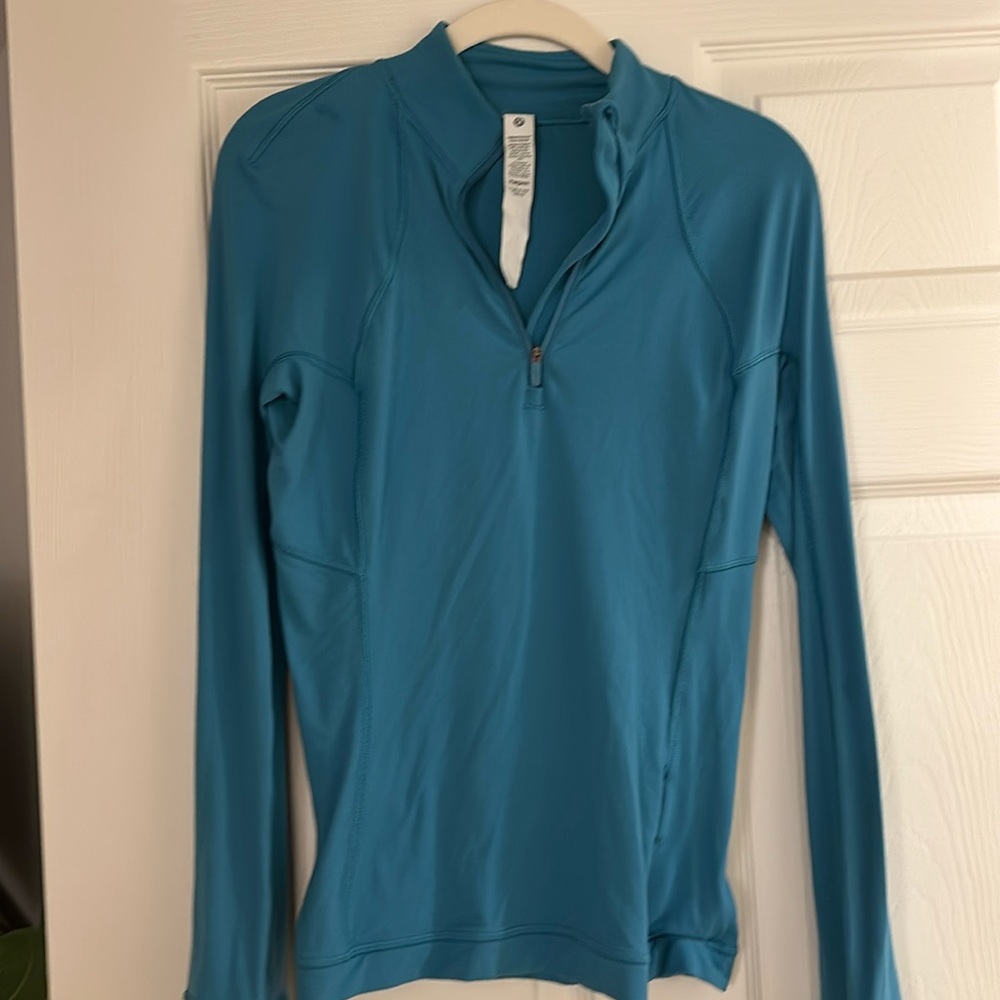 Lululemon Blue Quarter Zip
